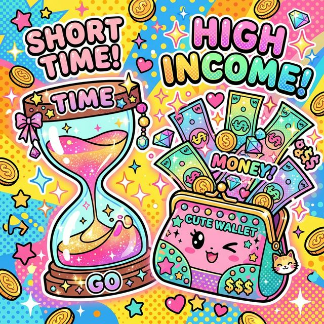 短時間高収入の概念